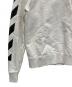 中古・古着 OFFWHITE (オフホワイト) プリントスウェット ホワイト サイズ:L：12000円