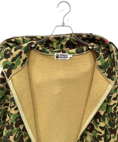 A BATHING APE（ア ベイシング エイプ）A BATHING APE (ア ベイシング エイプ) ABC CAMO SHARK FULL ZIP HOODIE オリーブ サイズ:XXLの古着・服飾アイテム