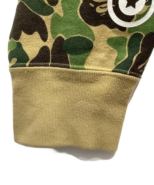 A BATHING APE（ア ベイシング エイプ）A BATHING APE (ア ベイシング エイプ) ABC CAMO SHARK FULL ZIP HOODIE オリーブ サイズ:XXLの古着・服飾アイテム