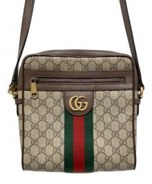 GUCCI（グッチ）の古着「ショルダーバッグ オフディア GGスプリーム」｜ブラウン