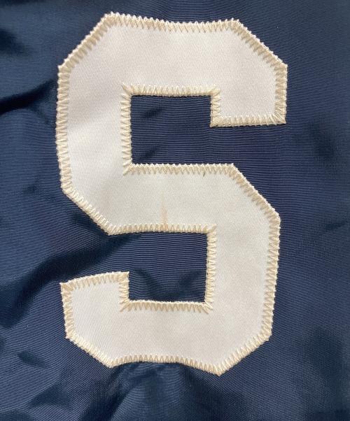 stussy（ステューシー）stussy (ステューシー) Champion (チャンピオン) 裏ボアコーチジャケット ネイビー サイズ:X-LARGEの古着・服飾アイテム