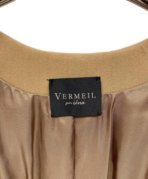 VERMEIL par iena（ヴェルメイユ パー イエナ）VERMEIL par iena (ヴェルメイユ パー イエナ) コート ベージュ サイズ:38の古着・服飾アイテム