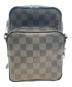 LOUIS VUITTON（ルイ ヴィトン）の古着「ショルダーバッグ ダミエ・グラフィット レム」｜ブラック