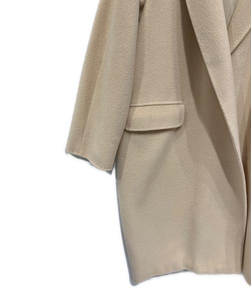 MaxMara（マックスマーラ）MaxMara (マックスマーラ) チェスターコート ベージュ サイズ:Lの古着・服飾アイテム