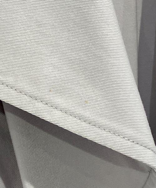 Snidel（スナイデル）Snidel (スナイデル) グロストレンチコート ライトグレーの古着・服飾アイテム