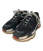 BALENCIAGAバレンシアガ）の古着「トリプルS」｜ブラック