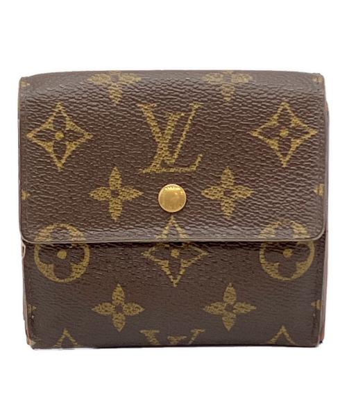 LOUIS VUITTON（ルイ ヴィトン）LOUIS VUITTON (ルイ ヴィトン) 3つ折り財布 ポルトモネ・ビエ カルトクレディ ブラウンの古着・服飾アイテム