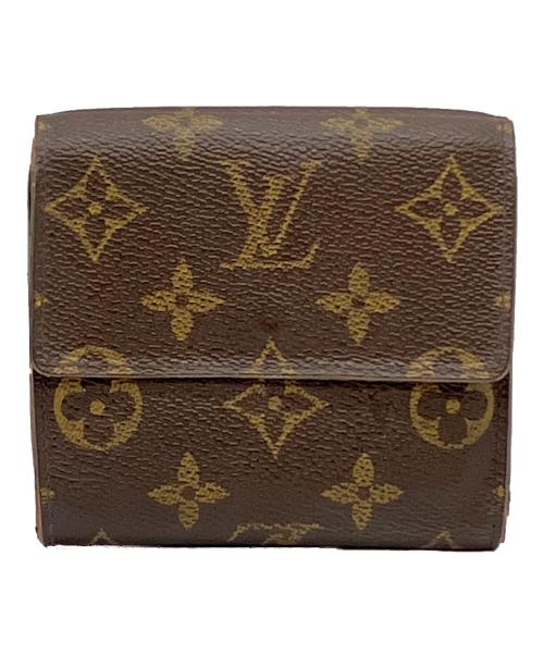 LOUIS VUITTON（ルイ ヴィトン）LOUIS VUITTON (ルイ ヴィトン) 3つ折り財布 ポルトモネ・ビエ カルトクレディ ブラウンの古着・服飾アイテム
