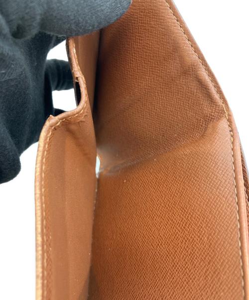 LOUIS VUITTON（ルイ ヴィトン）LOUIS VUITTON (ルイ ヴィトン) 3つ折り財布 ポルトモネ・ビエ カルトクレディ ブラウンの古着・服飾アイテム