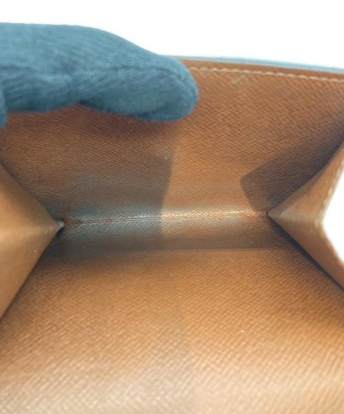 LOUIS VUITTON（ルイ ヴィトン）LOUIS VUITTON (ルイ ヴィトン) 3つ折り財布 ポルトモネ・ビエ カルトクレディ ブラウンの古着・服飾アイテム