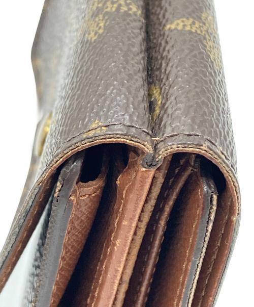 LOUIS VUITTON（ルイ ヴィトン）LOUIS VUITTON (ルイ ヴィトン) 3つ折り財布 ポルトモネ・ビエ カルトクレディ ブラウンの古着・服飾アイテム