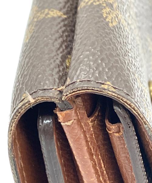 LOUIS VUITTON（ルイ ヴィトン）LOUIS VUITTON (ルイ ヴィトン) 3つ折り財布 ポルトモネ・ビエ カルトクレディ ブラウンの古着・服飾アイテム