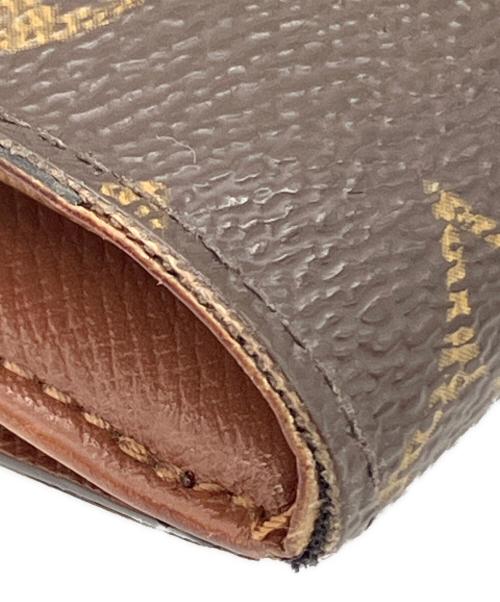 LOUIS VUITTON（ルイ ヴィトン）LOUIS VUITTON (ルイ ヴィトン) 3つ折り財布 ポルトモネ・ビエ カルトクレディ ブラウンの古着・服飾アイテム