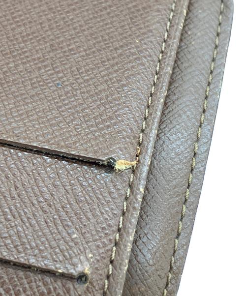 LOUIS VUITTON（ルイ ヴィトン）LOUIS VUITTON (ルイ ヴィトン) 3つ折り財布 ポルトモネ・ビエ カルトクレディ ブラウンの古着・服飾アイテム