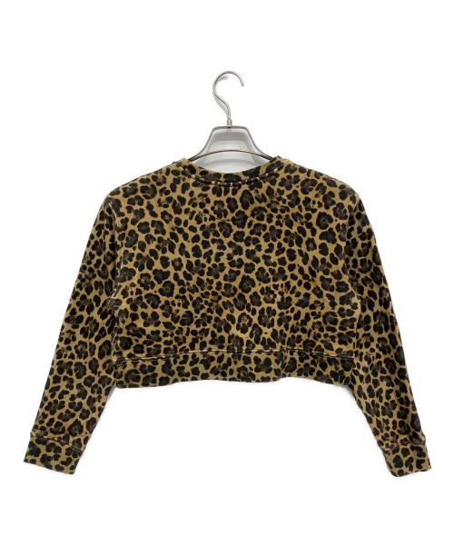 VALENTINO（ヴァレンティノ）VALENTINO (ヴァレンティノ) ショート丈スウェット ベージュ×ブラウン サイズ:XSの古着・服飾アイテム