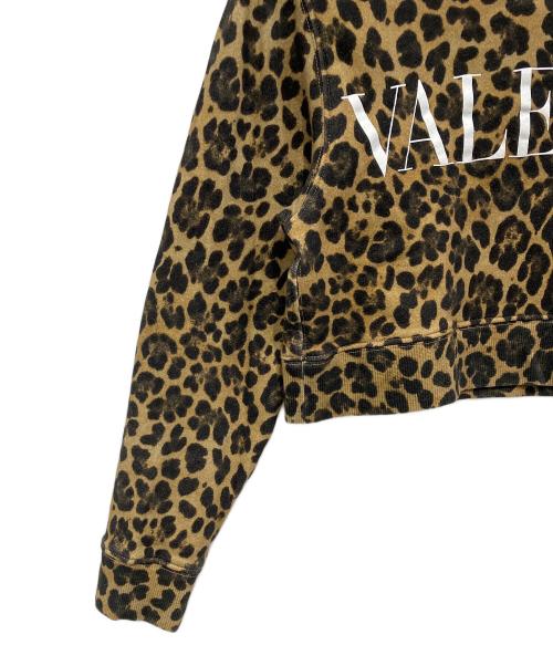 VALENTINO（ヴァレンティノ）VALENTINO (ヴァレンティノ) ショート丈スウェット ベージュ×ブラウン サイズ:XSの古着・服飾アイテム