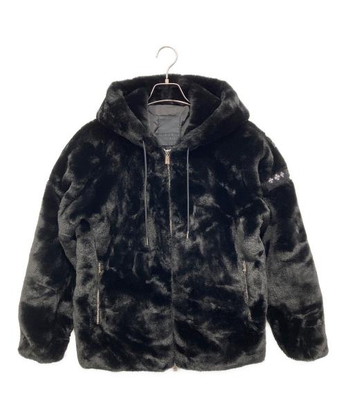 TATRAS（タトラス）TATRAS (タトラス) バックロゴボアブルゾン ブラック サイズ:03の古着・服飾アイテム