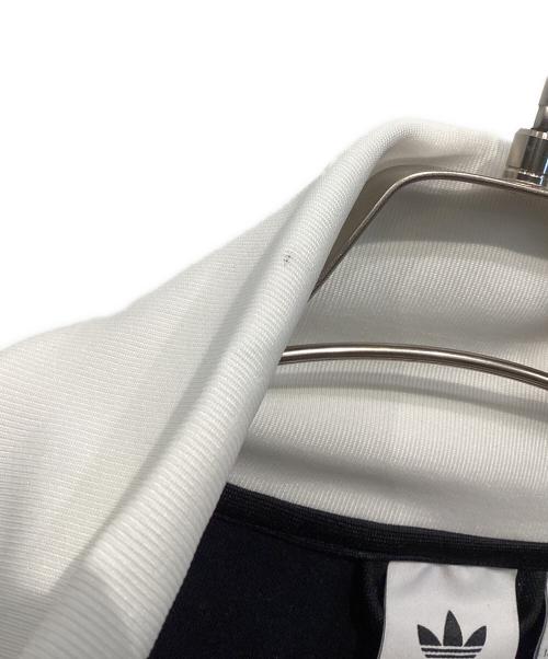 adidas（アディダス）adidas (アディダス) トラックジャケット ホワイト×ブラック サイズ:XLの古着・服飾アイテム