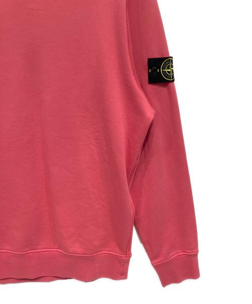 STONE ISLAND（ストーンアイランド）STONE ISLAND (ストーンアイランド) ロゴパッチスウェット ピンク サイズ:XLの古着・服飾アイテム