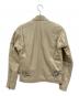 FREEDOM (フリーダム) レザージャケット ベージュ サイズ:L：8000円