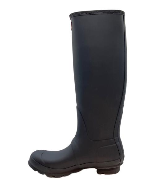 HUNTER（ハンター）HUNTER (ハンター) レインブーツ グレー サイズ:24.5cmの古着・服飾アイテム