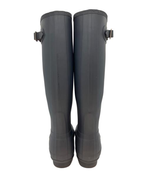 HUNTER（ハンター）HUNTER (ハンター) レインブーツ グレー サイズ:24.5cmの古着・服飾アイテム