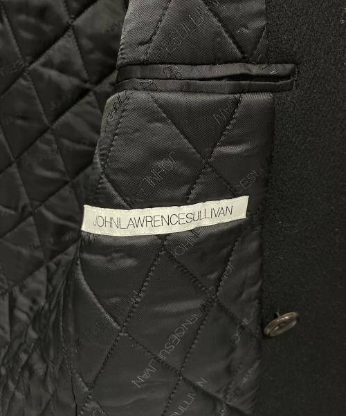 JOHN LAWRENCE SULLIVAN（ジョン ローレンス サリバン）JOHN LAWRENCE SULLIVAN (ジョン ローレンス サリバン) Pコート ブラック サイズ:34の古着・服飾アイテム