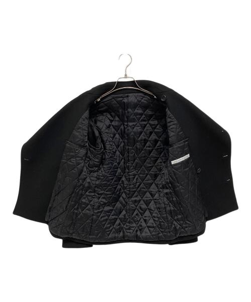 JOHN LAWRENCE SULLIVAN（ジョン ローレンス サリバン）JOHN LAWRENCE SULLIVAN (ジョン ローレンス サリバン) Pコート ブラック サイズ:34の古着・服飾アイテム