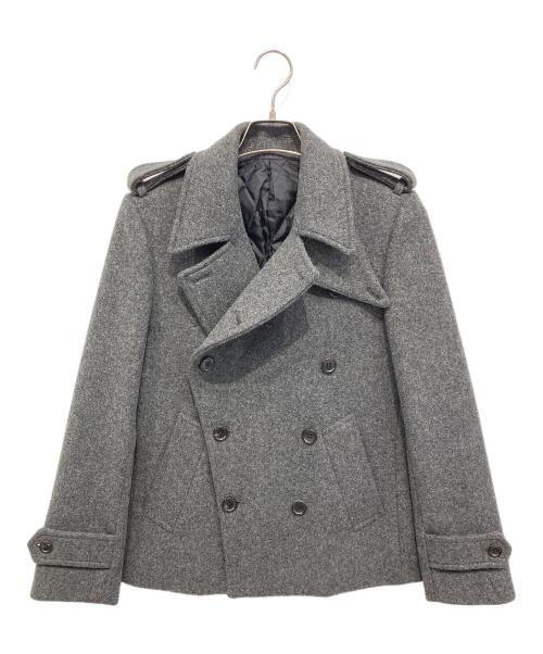 JOHN LAWRENCE SULLIVAN（ジョン ローレンス サリバン）JOHN LAWRENCE SULLIVAN (ジョン ローレンス サリバン) Pコート グレー サイズ:34の古着・服飾アイテム
