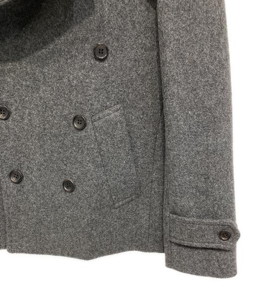 JOHN LAWRENCE SULLIVAN（ジョン ローレンス サリバン）JOHN LAWRENCE SULLIVAN (ジョン ローレンス サリバン) Pコート グレー サイズ:34の古着・服飾アイテム