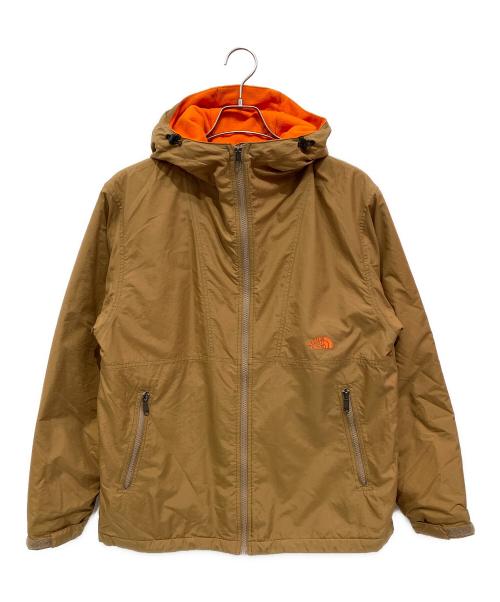 THE NORTH FACE（ザ ノース フェイス）THE NORTH FACE (ザ ノース フェイス) コンパクトノマドジャケット ブラウン×オレンジ サイズ:Lの古着・服飾アイテム