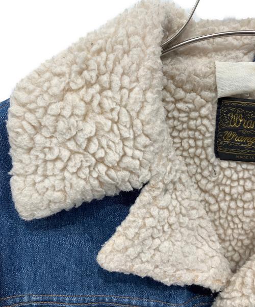 Wrangler（ラングラー）Wrangler (ラングラー) 70’sボアランチジャケット Wrange Coat インディゴ×アイボリー サイズ:MEDIUMの古着・服飾アイテム