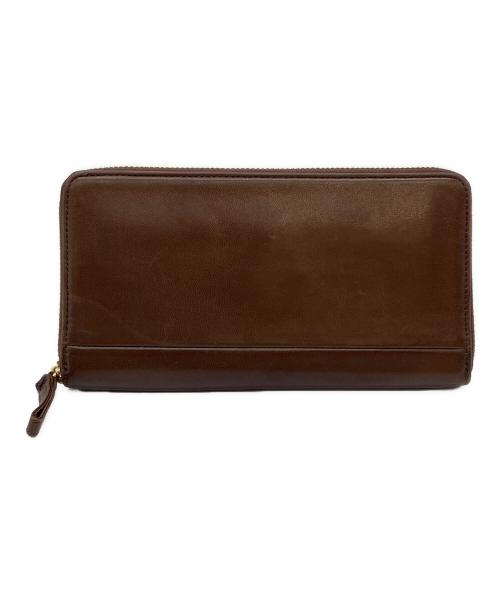 PORTER（ポーター）PORTER (ポーター) ラウンドファスナー財布 WISE ブラウンの古着・服飾アイテム