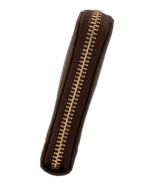 PORTER（ポーター）PORTER (ポーター) ラウンドファスナー財布 WISE ブラウンの古着・服飾アイテム