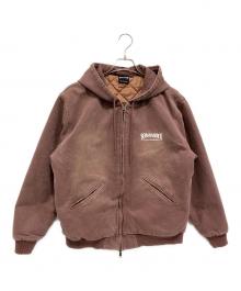 THRASHER（スラッシャー）の古着「フーデッドジャケット」｜ボルドー