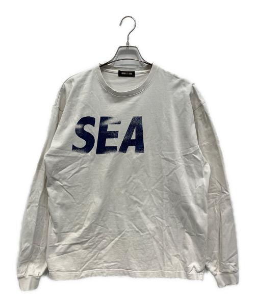 WIND AND SEA（ウィンダンシー）WIND AND SEA (ウィンダンシー) 長袖カットソー ホワイト サイズ:XLの古着・服飾アイテム