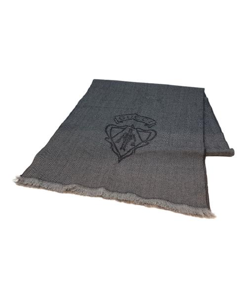 GUCCI（グッチ）GUCCI (グッチ) マフラー クレスト ブラック サイズ:40×180cmの古着・服飾アイテム