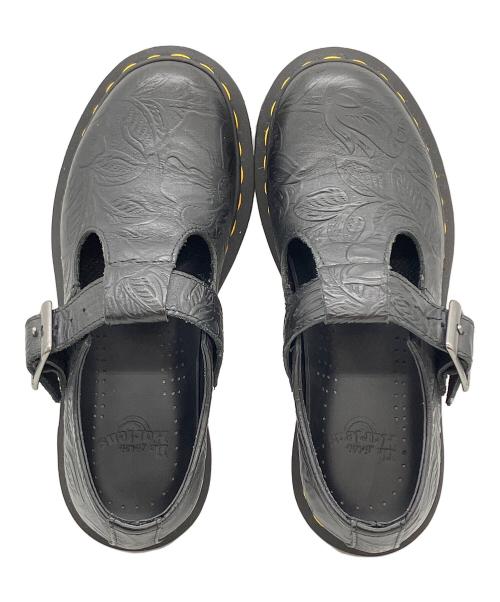 Dr.Martens（ドクターマーチン）Dr.Martens (ドクターマーチン) POLLEY EMBOSS ブラック サイズ:UK3の古着・服飾アイテム