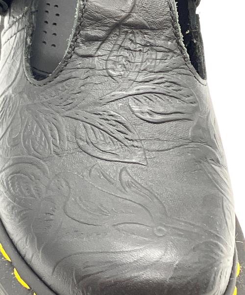 Dr.Martens（ドクターマーチン）Dr.Martens (ドクターマーチン) POLLEY EMBOSS ブラック サイズ:UK3の古着・服飾アイテム
