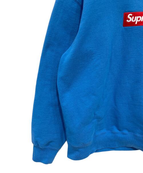 SUPREME（シュプリーム）SUPREME (シュプリーム) クルーネックスウェット 22AW Box Logo Crewneck Blue ブルー サイズ:XXLの古着・服飾アイテム