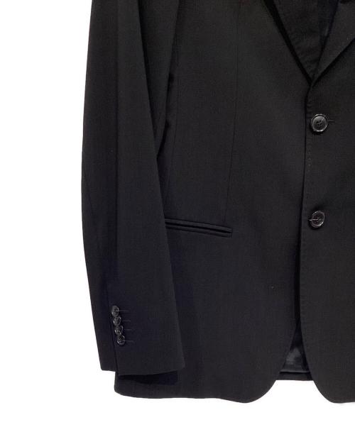 EMPORIO ARMANI（エンポリオ アルマーニ）EMPORIO ARMANI (エンポリオ アルマーニ) セットアップスーツ ブラック サイズ:48の古着・服飾アイテム