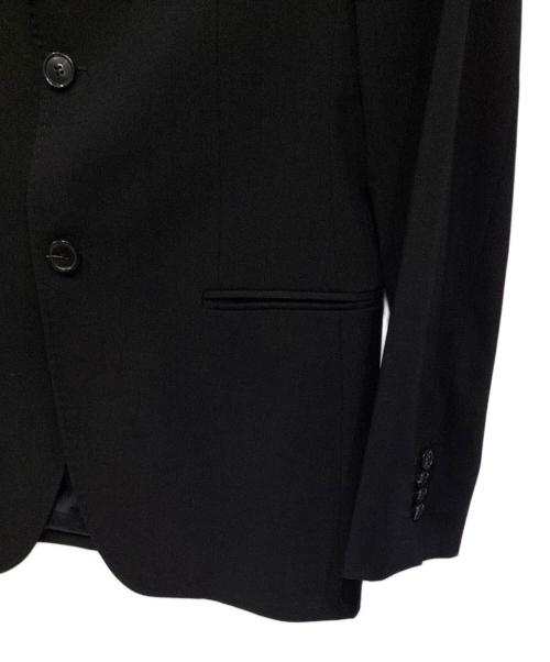 EMPORIO ARMANI（エンポリオ アルマーニ）EMPORIO ARMANI (エンポリオ アルマーニ) セットアップスーツ ブラック サイズ:48の古着・服飾アイテム
