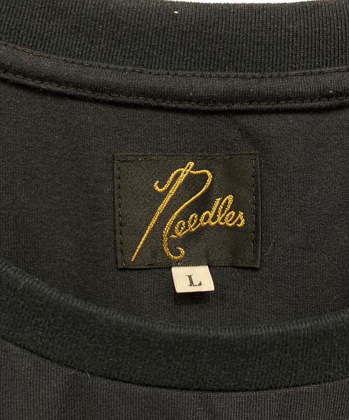 Needles（ニードルズ）Needles (ニードルズ) 21AW CREW NECK S/S TEE 半袖カットソー ブラック サイズ:Lの古着・服飾アイテム