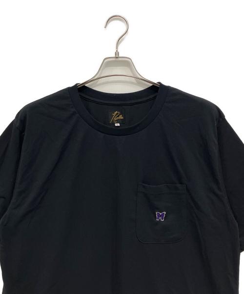 Needles（ニードルズ）Needles (ニードルズ) 21AW CREW NECK S/S TEE 半袖カットソー ブラック サイズ:Lの古着・服飾アイテム