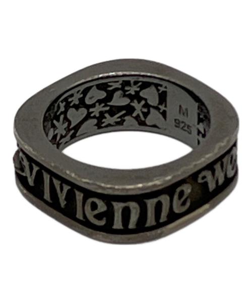 Vivienne Westwood（ヴィヴィアンウエストウッド）Vivienne Westwood (ヴィヴィアンウエストウッド) スクエアリング シルバー サイズ:14号の古着・服飾アイテム