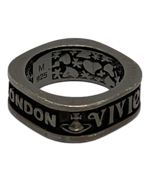 Vivienne Westwood（ヴィヴィアンウエストウッド）Vivienne Westwood (ヴィヴィアンウエストウッド) スクエアリング シルバー サイズ:14号の古着・服飾アイテム