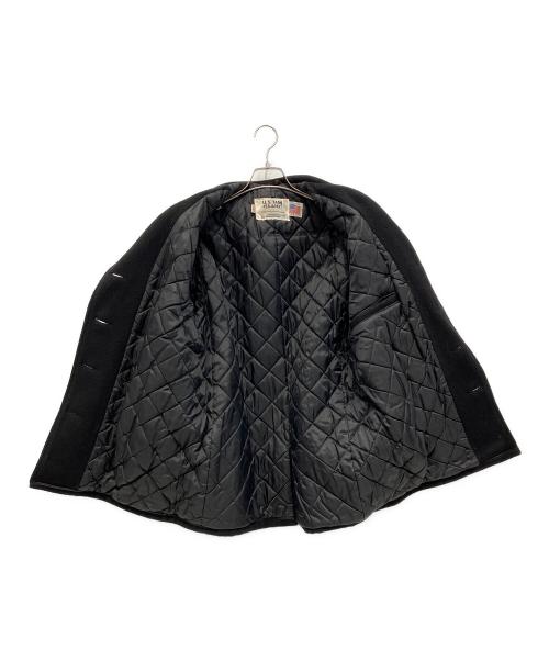 Schott（ショット）Schott (ショット) Pコート ブラック サイズ:38の古着・服飾アイテム