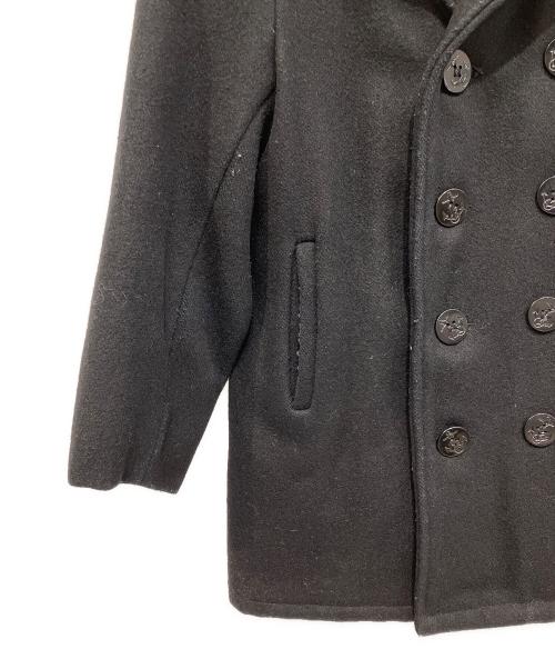 Schott（ショット）Schott (ショット) Pコート ブラック サイズ:38の古着・服飾アイテム