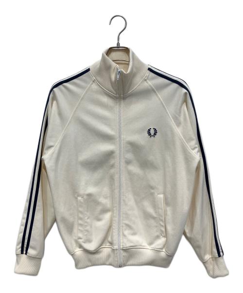 FRED PERRY（フレッドペリー）FRED PERRY (フレッドペリー) トラックジャケット ホワイト サイズ:Sの古着・服飾アイテム