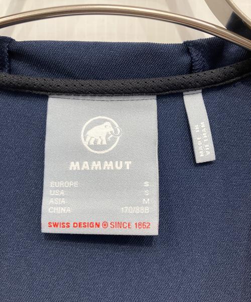 MAMMUT（マムート）MAMMUT (マムート) フーデッドジャケット マクン 2.0 ソフトシェル ネイビー サイズ:Mの古着・服飾アイテム